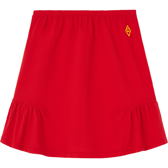 Slug Logo Kids Regular Fit Skirt, Red