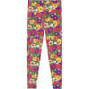 Alligator Flowers Kids Regular Fit Pants, Multicolor - Pants - 2