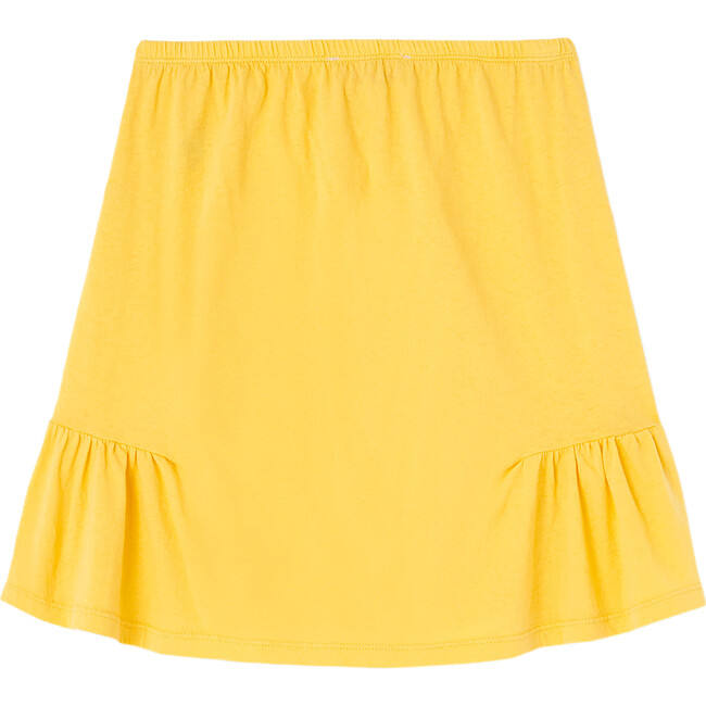 Slug Logo Kids Regular Fit Skirt, Yellow - Skirts - 2