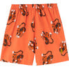 Mole Tigers Kids Regular Fit Pants, Orange - Pants - 1 - thumbnail