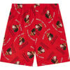 Mole Billy the Dog Kids Regular Fit Pants, Red - Pants - 2