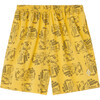 Mole Ghost Kids Regular Fit Pants, Yellow - Pants - 1 - thumbnail