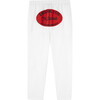 Camaleon Logo Kids Relaxed Fit Pants, White - Pants - 2