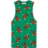 Gazel Tigers Kids Relaxed Fit Dress, Green - Dresses - 1 - thumbnail