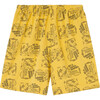 Mole Ghost Kids Regular Fit Pants, Yellow - Pants - 2