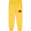 Panther Animals Observatory Kids Regular Fit Pants, Yellow - Pants - 1 - thumbnail