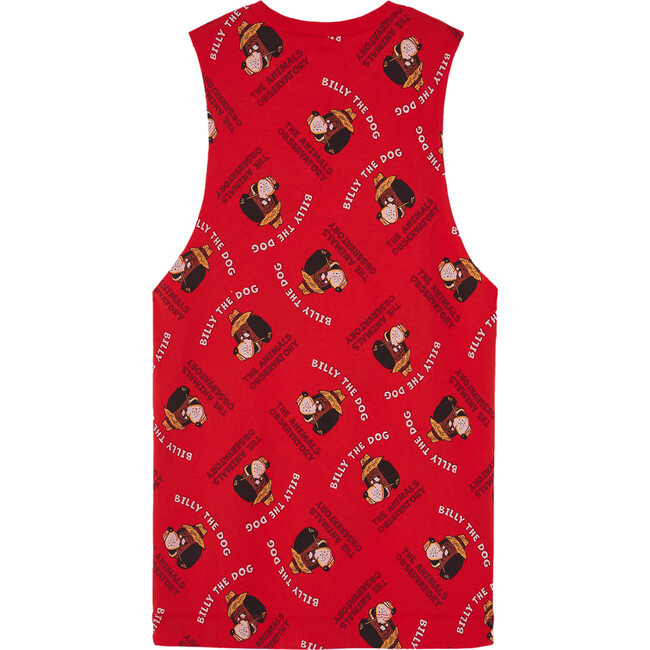 Gazel Billy the Dog Kids Relaxed Fit Dress, Red - Dresses - 2