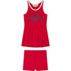 Vulture Animals Kids Regular Fit Dress, Red - Dresses - 3