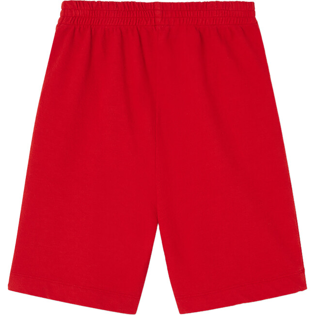 Eagle Logo Kids Relaxed Fit Pants, Red - Pants - 2