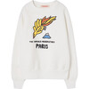 Shark Bird Kids Relaxed Fit Sweatshirt, White - Sweatshirts - 1 - thumbnail