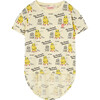 Hare Chair Kids Oversize Fit T-Shirt, Soft Yellow - T-Shirts - 1 - thumbnail