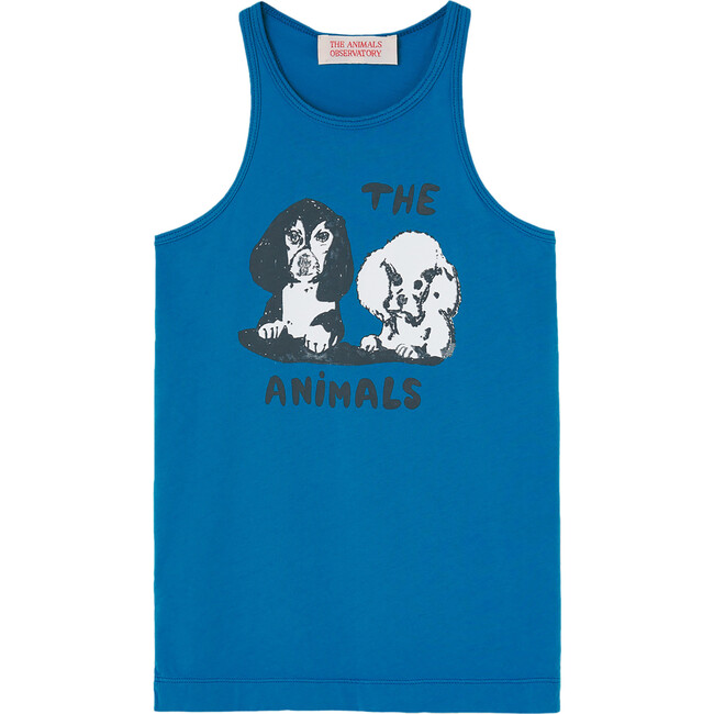 Tank Frog Dogs Kids Regular Fit T-Shirt, Blue