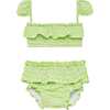 Mini Print Cabana Bikini Set, Lime Icing - Two Pieces - 1 - thumbnail
