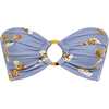 Tori Ties Bandeau Bikini Top, Shell - Two Pieces - 1 - thumbnail