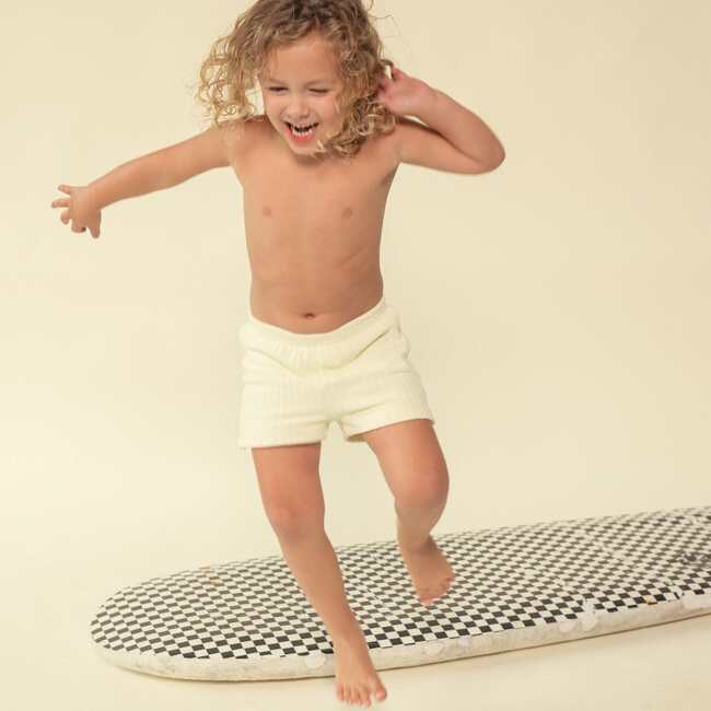 Rib Mini Boardshort, Buttercream - Swim Trunks - 2