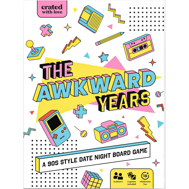 The Awkward Years - A 90s Style Trivia Date Night Board Game