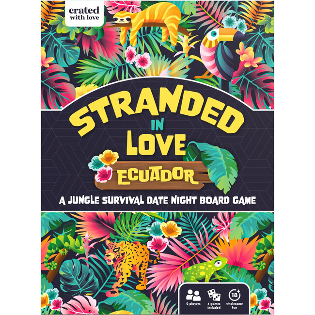 Stranded In Love: Ecuador Date Night Board Game