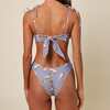 Tori Ties Bandeau Bikini Top, Shell - Two Pieces - 4