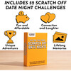 Out on the Town Scratch Off Card deck for Date Night Ideas - Board Games - 2