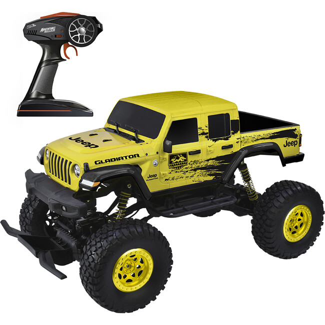 Jeep Gladiator 4WD 1:8 Scale R/C Vehicle in Yellow