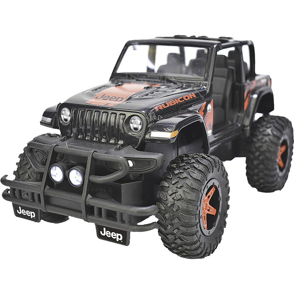 Jeep Wrangler Rubicon 2 Door 1:16 Scale R/C Vehicle in Black