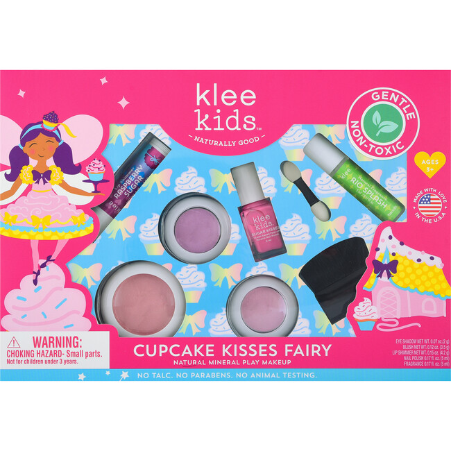 Cupcake Kisses Fairy - Kids Deluxe Play Makeup Kit