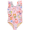 Girls Katniss Suit, Watercolor Bows - One Pieces - 1 - thumbnail