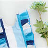 Girls Katniss Suit, Ocean Stripe - One Pieces - 3