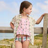 Girls Joy Tankini, Pink Mallard Friends - Two Pieces - 2