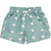 Boys Swim Trunk, Green Mallard Friends - Swim Trunks - 1 - thumbnail