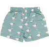 Boys Swim Trunk, Green Mallard Friends - Swim Trunks - 5