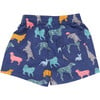 Baby Boys Swim Trunk, Navy Dogs - Swim Trunks - 4