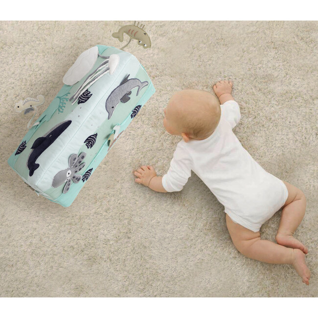 Under the Sea Tummy Time Toy, Blue - Playmats - 2