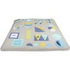 Neo Eometric Shapes Play Mat, Taupe - Playmats - 3