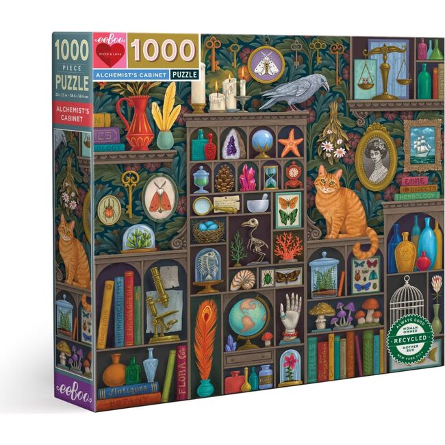 Piece and Love Alchemist Cabinet Jigsaw  Puzzle, 1000 Pieces