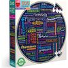 Piece and Love 100 Great Words Jigsaw Puzzle, 500 Pieces - Puzzles - 1 - thumbnail