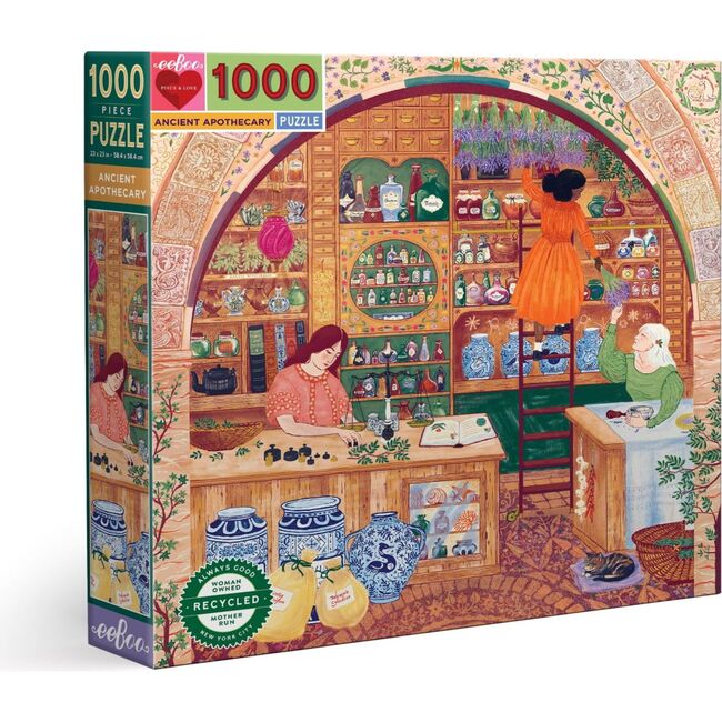 Piece and Love Ancient Apothecary Jigsaw Puzzle, 1000 Pieces