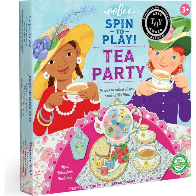 : Tea Party Spinner Game