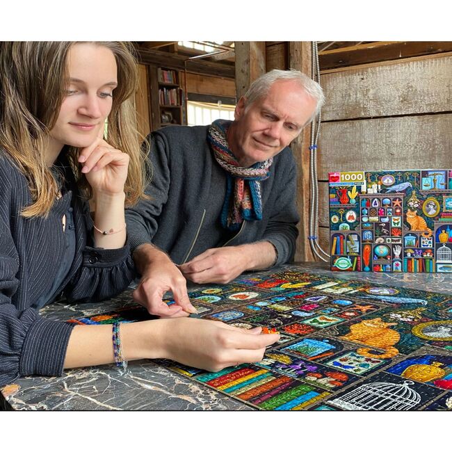 Piece and Love Alchemist Cabinet Jigsaw  Puzzle, 1000 Pieces - Puzzles - 2