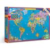 World Map 100 Piece Puzzle - Puzzles - 1 - thumbnail