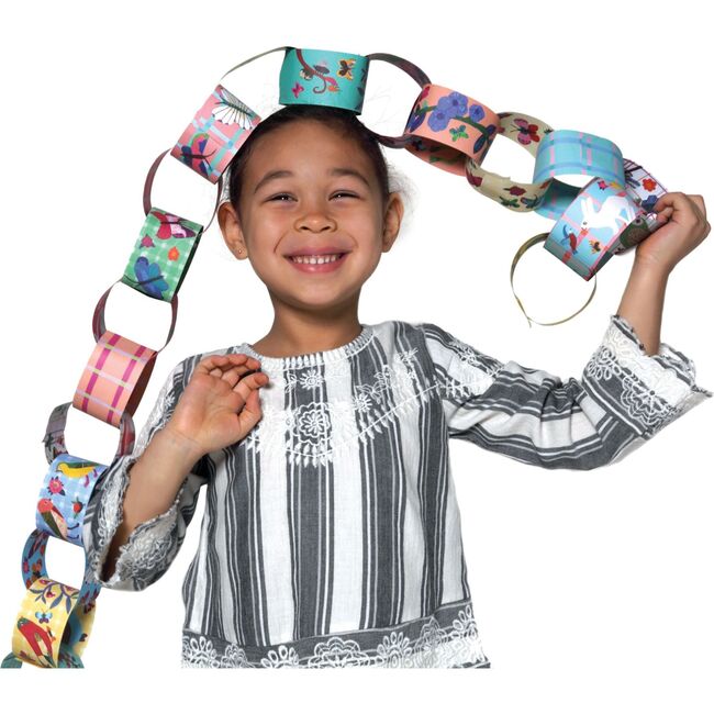 Daisy Paper Chain with 120 Links - Puzzles - 2