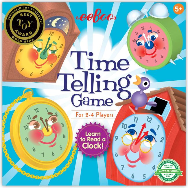 Time Telling Game Ages 5+