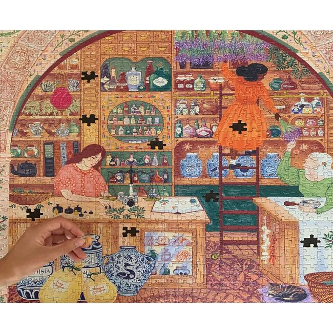 Piece and Love Ancient Apothecary Jigsaw Puzzle, 1000 Pieces - Puzzles - 3