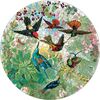 Piece and Love Hummingbirds  Round Jigsaw Puzzle, 500 Pieces - Puzzles - 3