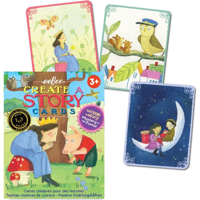 Mystery in the Forest Create A Story Pre-Literacy Cards - Games - 2