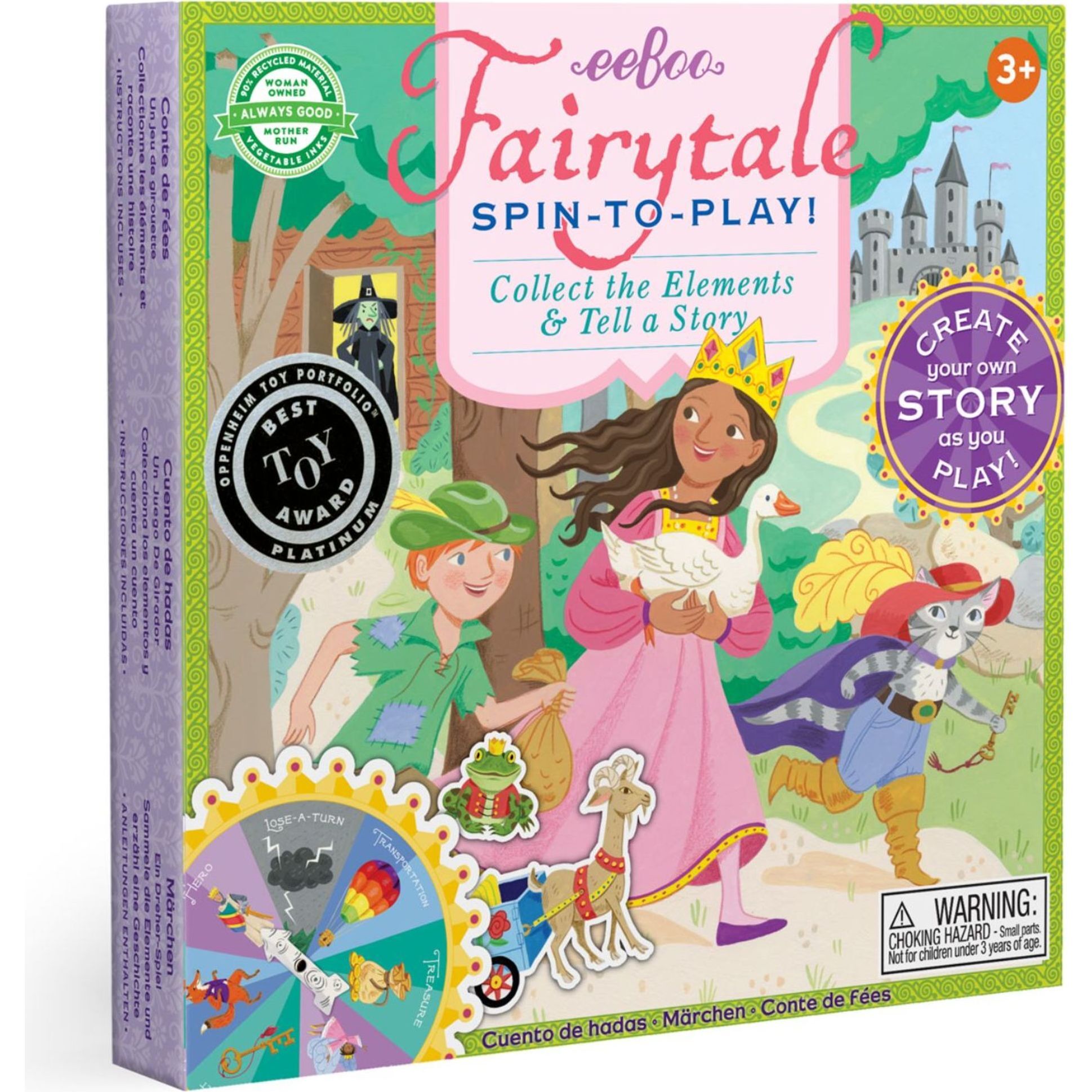 Fairytale Spin to Play Game Ages 3+ - Games - 1