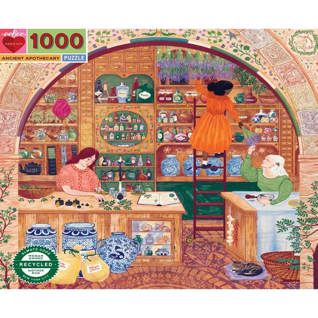 Piece and Love Ancient Apothecary Jigsaw Puzzle, 1000 Pieces - Puzzles - 4