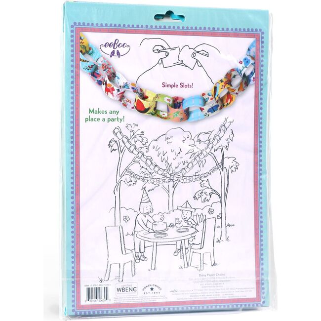 Daisy Paper Chain with 120 Links - Puzzles - 5