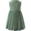 Wild Daisy Sleeveless Button-Front Dress, Blue - Dresses - 3