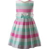 Sparkle Stripe Party Dress, Multi - Dresses - 1 - thumbnail